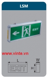 Đèn Exit- Sự cố Đèn Exit LSM Duhal